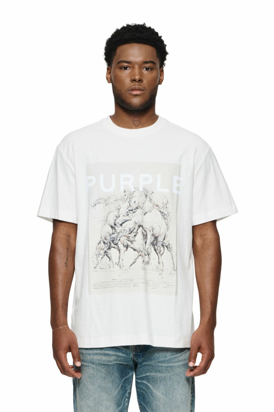 TOPS PURPLE BRAND | Cheval T-Shirt