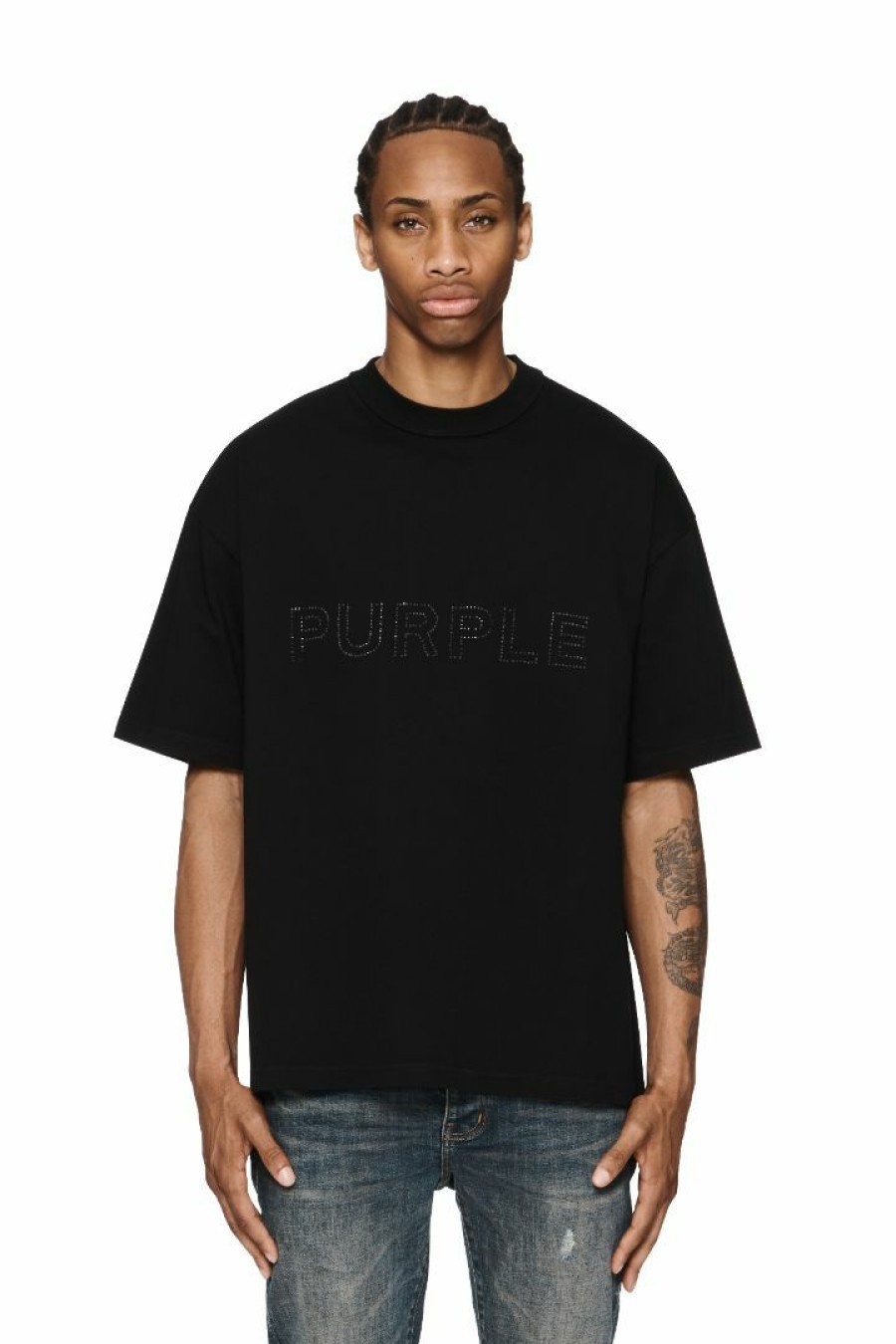 TOPS PURPLE BRAND | Crystals T-Shirt