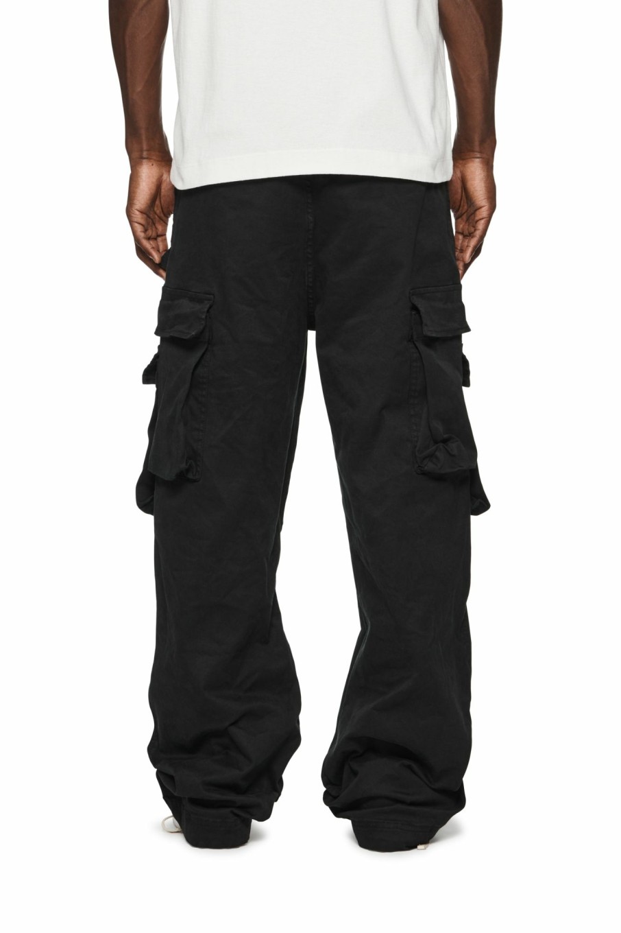 BOTTOMS PURPLE BRAND | P527 Double Pocket Cargos