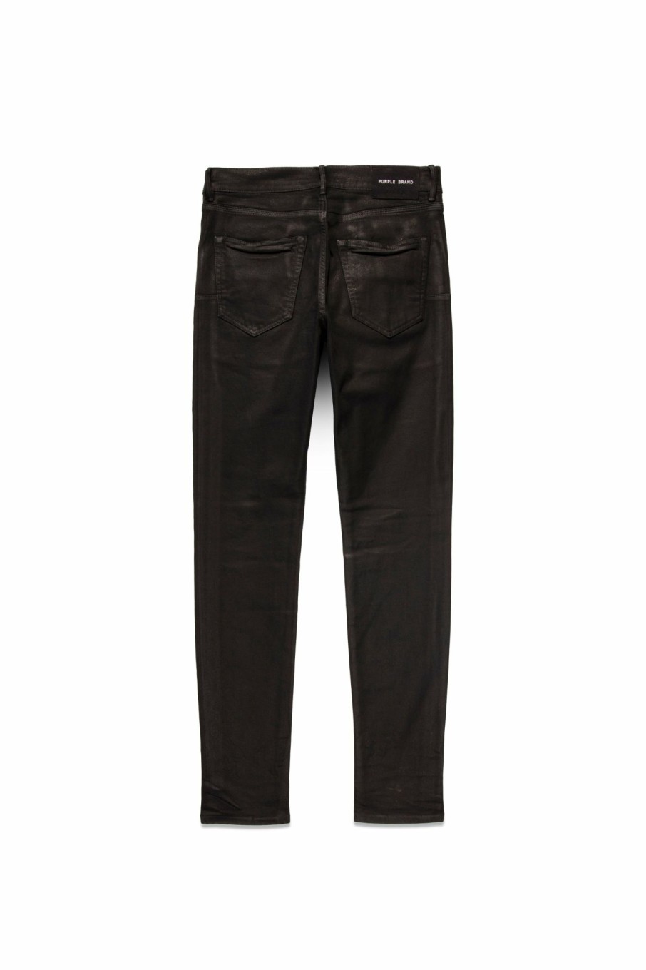 BOTTOMS PURPLE BRAND | P001 Low Rise Skinny Jean - Black Midnight Oil