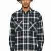 TOPS PURPLE BRAND | Plaid Shirt - Blue