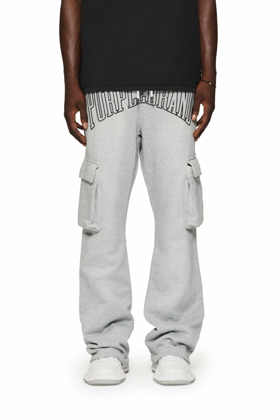 BOTTOMS PURPLE BRAND | Heavyweight Cargo Sweatpants