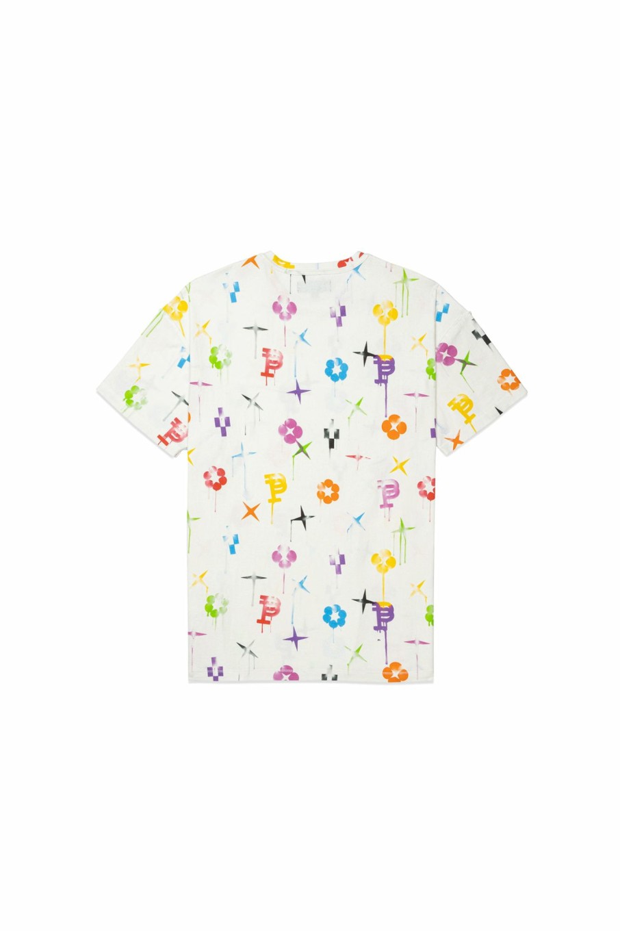 TOPS PURPLE BRAND | Painted Monogram T-Shirt