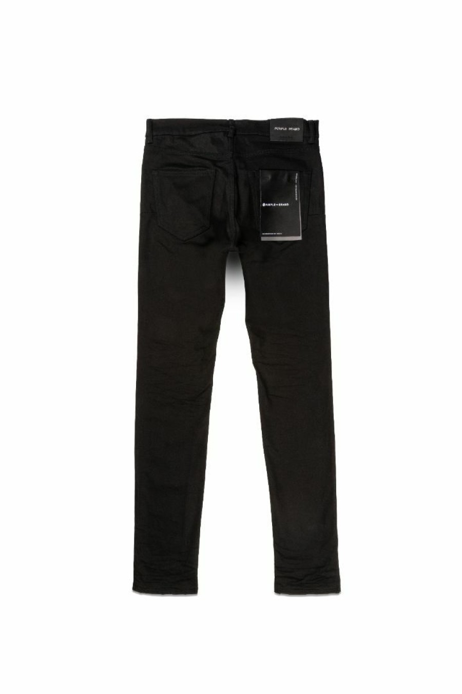 BOTTOMS PURPLE BRAND | P001 Jet Black Raw