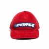 Accessories PURPLE BRAND | P913 5 Panel Cord Hat - Inferno Red