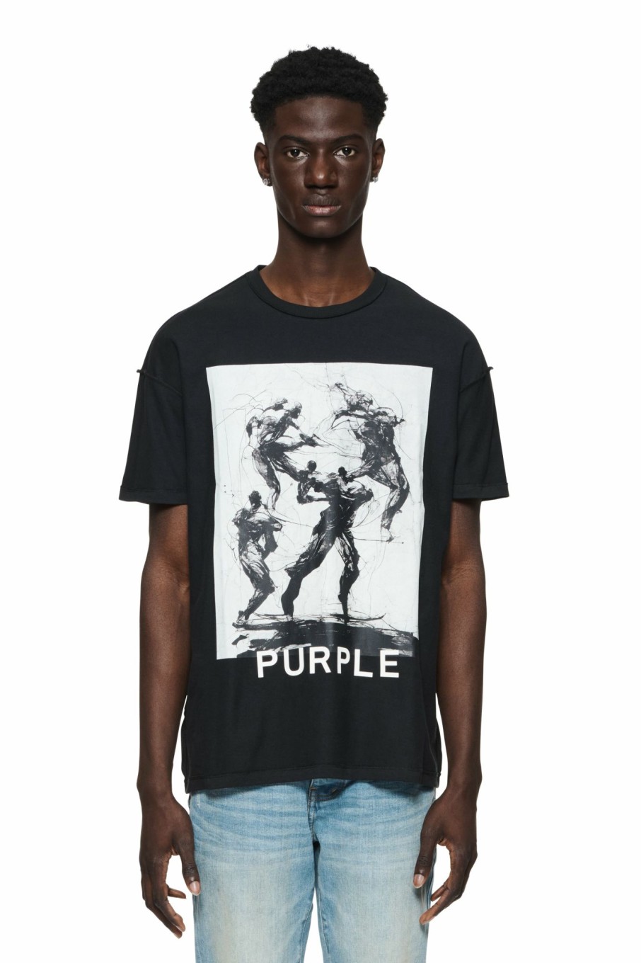 TOPS PURPLE BRAND | Fight T-Shirt