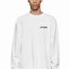 TOPS PURPLE BRAND | Script Oversized Long Sleeve T-Shirt