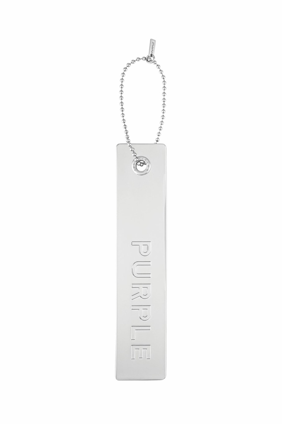 Accessories PURPLE BRAND | Metal Hang Tag - Silver