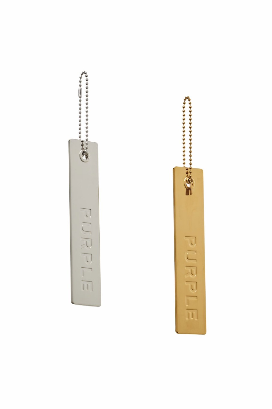 Accessories PURPLE BRAND | Metal Hang Tag - Silver