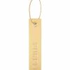 Accessories PURPLE BRAND | Metal Hang Tag - Gold