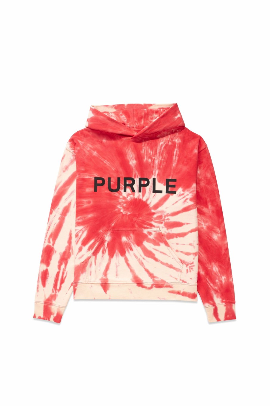 TOPS PURPLE BRAND | Wordmark Tie Dye Hoodie