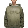 TOPS PURPLE BRAND | Cutout Wordmark Hoodie